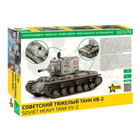 Zvezda 1:72 KV-2 - SOVIET HEAVY TANK
