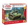 Zvezda 6295 Soviet Light Tank T-80 (WWII) 1/100