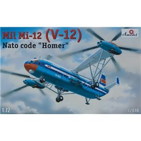 Amodel 72018 Helicopter Mil V-12