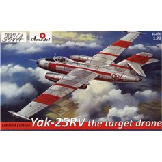 Amodel/Sova 1:72 Yakovlev Yak-25RV - THE TARGET DRONE