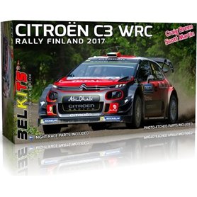 Belkits 018 Citroen C3 Breen WRC Rally Finland 2017 1/24