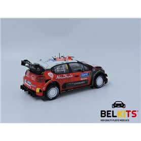Belkits 018 Citroen C3 Breen WRC Rally Finland 2017 1/24