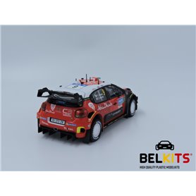 Belkits 018 Citroen C3 Breen WRC Rally Finland 2017 1/24