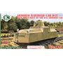 UMMT 705 Armored Railroad Car D-37 with The Turret of The D-13 Armored Car