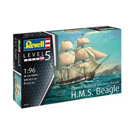 Revell 05458 HMS Beagle 1/96