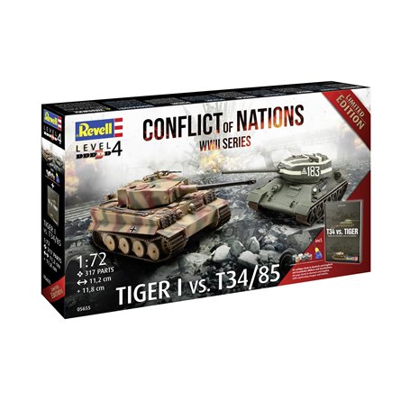 Revell 05655 1/72 Gift Set Conflict of Nations WWII Series