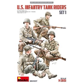 Mini Art 35407 U.S. Infantry Tank Riders Set 1