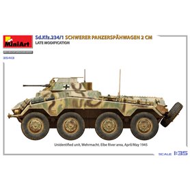 Mini Art 1:35 Sd.Kfz.234/1 Schwerer Panzerspahwagen (2cm) - LATE MODIFICATION
