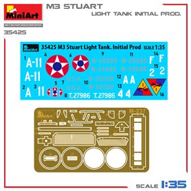 Mini Art 35425 M3 Stuart Light Tank Initial Production