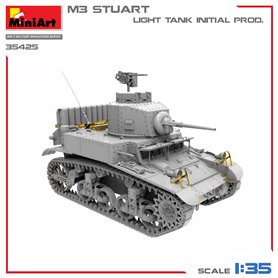 Mini Art 35425 M3 Stuart Light Tank Initial Production