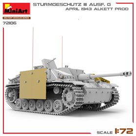 Mini Art 1:72 Sturmgeschutz StuG.III Ausf.G - APRIL 1943 ALKETT PRODUCTION