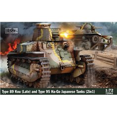 IBG 1:72 Type 98 Kou + Type 95 Ha-Go - JAPANESE TANKS