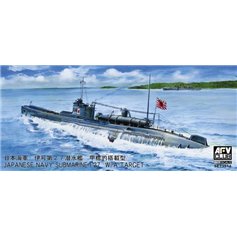 AFV Club 1:350 I-27 - JAPANESE NAVY SUBMARINE W/A TARGET