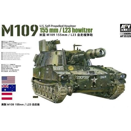AFV Club AF35329 M109 U.S. Self-Propelled Howitzer