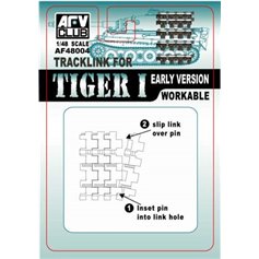 Afv Club 1:48 Gąsienice Pz.Kpfw.VI Tiger I - EARLY VERSION
