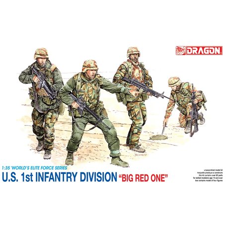 Dragon 3015 Us 1-St Inf.Divis. 1/35