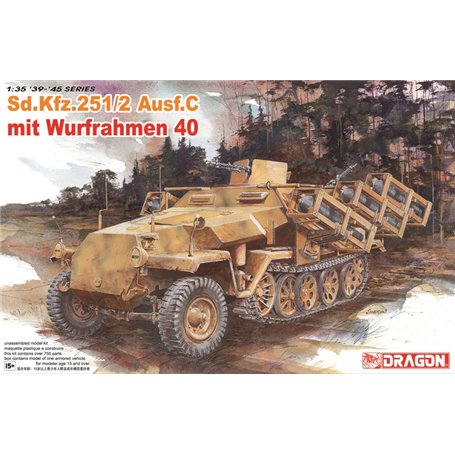 Dragon 6284 Sdkfz 251 C Swg40 1/35