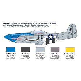 Italeri 1:72 P-51D Mustang Aces