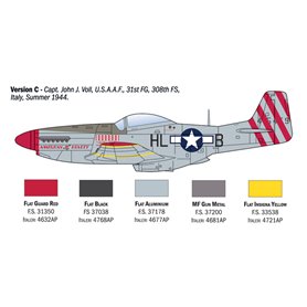Italeri 1:72 P-51D Mustang Aces
