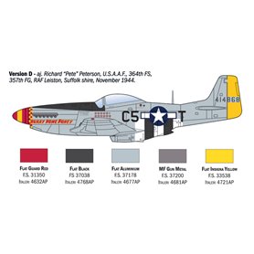 Italeri 1:72 P-51D Mustang Aces