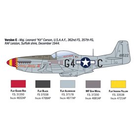 Italeri 1:72 P-51D Mustang Aces
