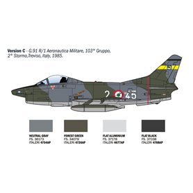 Italeri 1:48 G.91 R1/R3 "Gina"