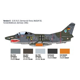 Italeri 1:48 G.91 R1/R3 "Gina"