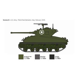 Italeri 1:35 Sherman M4A3 Wet