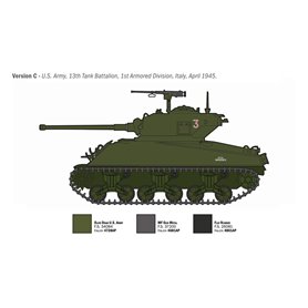 Italeri 1:35 Sherman M4A3 Wet