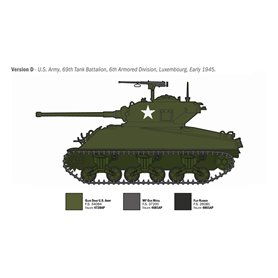 Italeri 1:35 Sherman M4A3 Wet