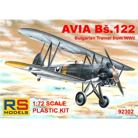 RS Models 1:72 Avia Bs.122 - BULGARIAN TRAINER FROM WWII