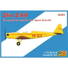 RS Models 1:72 Zlin Z-XII - CZ. SPORT AIRCRAFT 