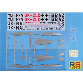 RS Models 92303 Zlin Z-XII Cz. Sport Aircraft