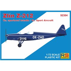 RS Models 1:72 Zlin Z-212 - CZ. SPORT AIRCRAFT 