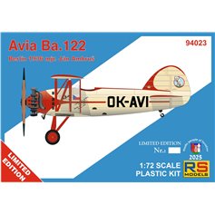 RS Models 1:72 Avia Ba.122 - BERLIN 1936 MJR. JAN AMBRUS - LIMITED EDITION 