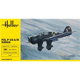 Heller 1:72 PZL P-23 A/B Karaś