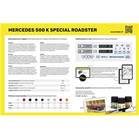 Heller 80710 Mercedes 500K SPECIAL ROADSTER