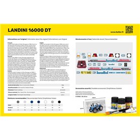 Heller 81403 Landini 16000 DT 1/24