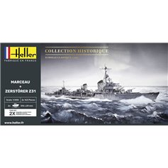 Heller 1:400 Marceau + Zerstorer Z31 - TWIN SET