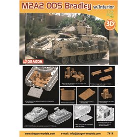 Dragon ARMOR PRO 1:72 M2A2 ODS Bradley W/INTERIOR