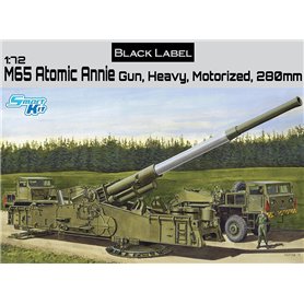 Dragon BLACK LABEL 1:72 M65 Atomic Annie - GUN HEAVY MOTORIZED 280MM