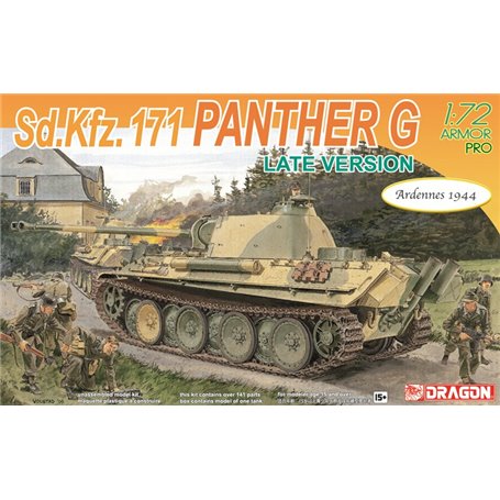 Dragon ARMOR PRO 1:72 Pz.KpfwV Panther Ausf.G - LATE VERSION