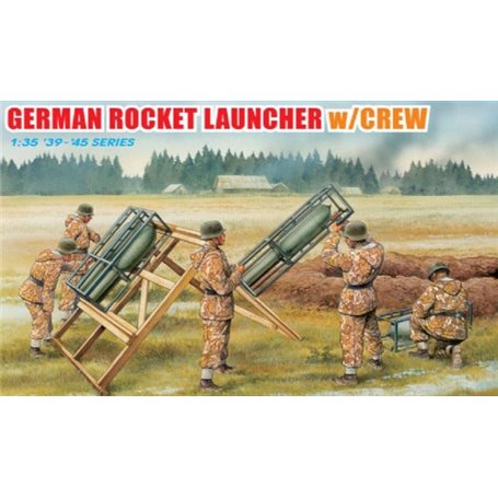 Dragon 1:35 GERMAN ROCKET LAUNCHER W/CREW