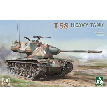 Takom 2204 T58 Heavy Tank