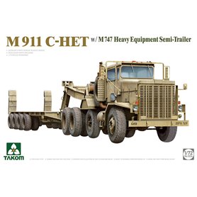 Takom 5024 M911 C-HET w/M747 Heavy Equipment Semi-Trailer