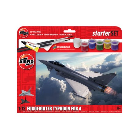 AIRFIX A55016 Starter Set - Eurofighter Typhoon FGR.4 - 1:72 (Nowość 2025)