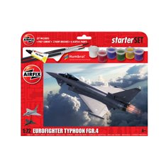 Airfix 1:72 Eurofighter Typhoon FGR.4 - STARTER SET - z farbami
