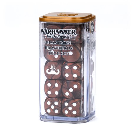 The Old World Beastmen Brayherds Dice