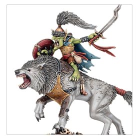 Gloomspite Gitz Snarlboss & Wolfgit Retinue