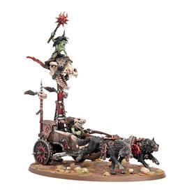 Gloomspite Gitz Snarlboss On War-Wheela